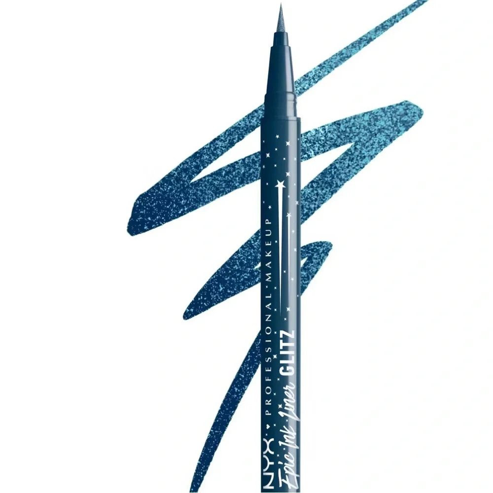 🦋 Pick 5/$25 NYX Denim Dazzle Epic Ink Liner Glitz Waterproof New FullSz